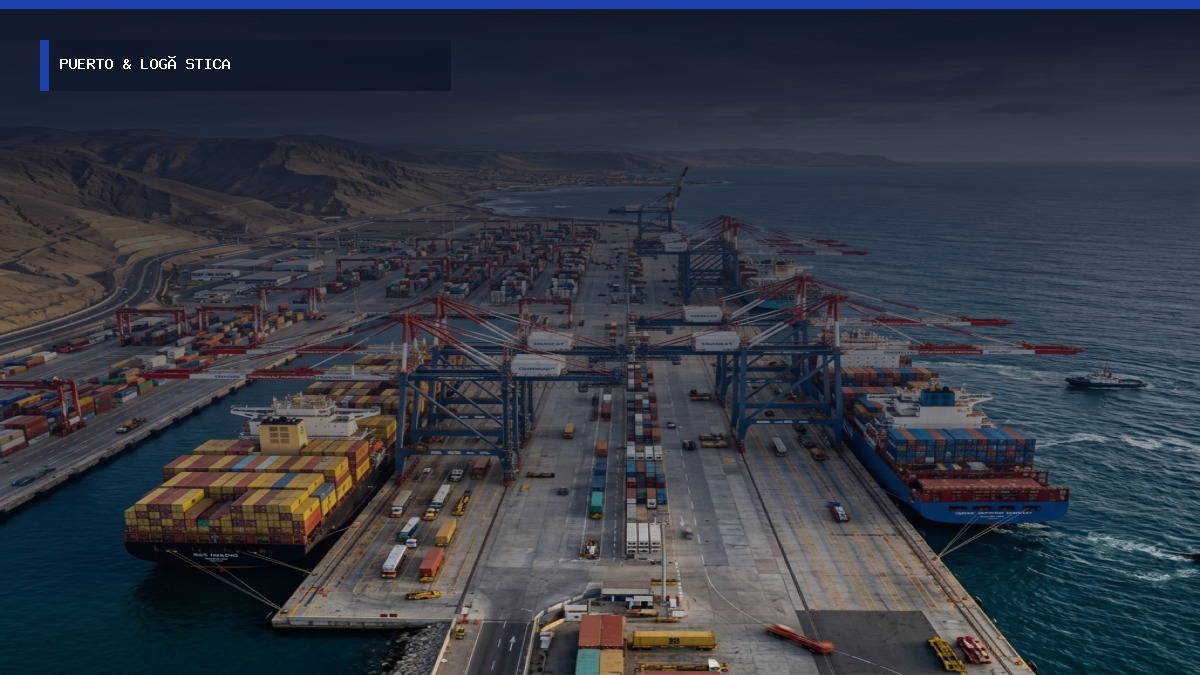 Megapuerto de Chancay se consolida como el hub logístico estratégico del Pacífico Sudamericano